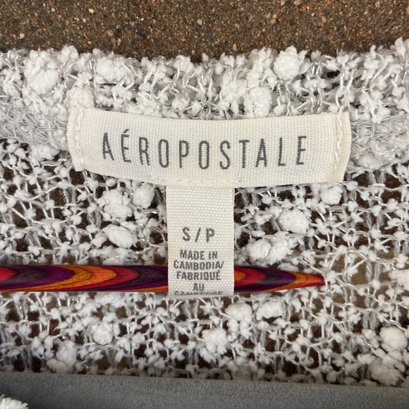 Aeropostale Silver Sweater - Picture 9 of 12